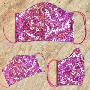 Face Mask ~ 100% Cotton ~ Elastic String